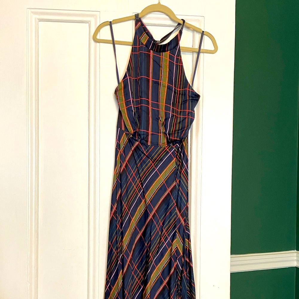 NWT Ted Baker Halter Maxi Dress Sz 0